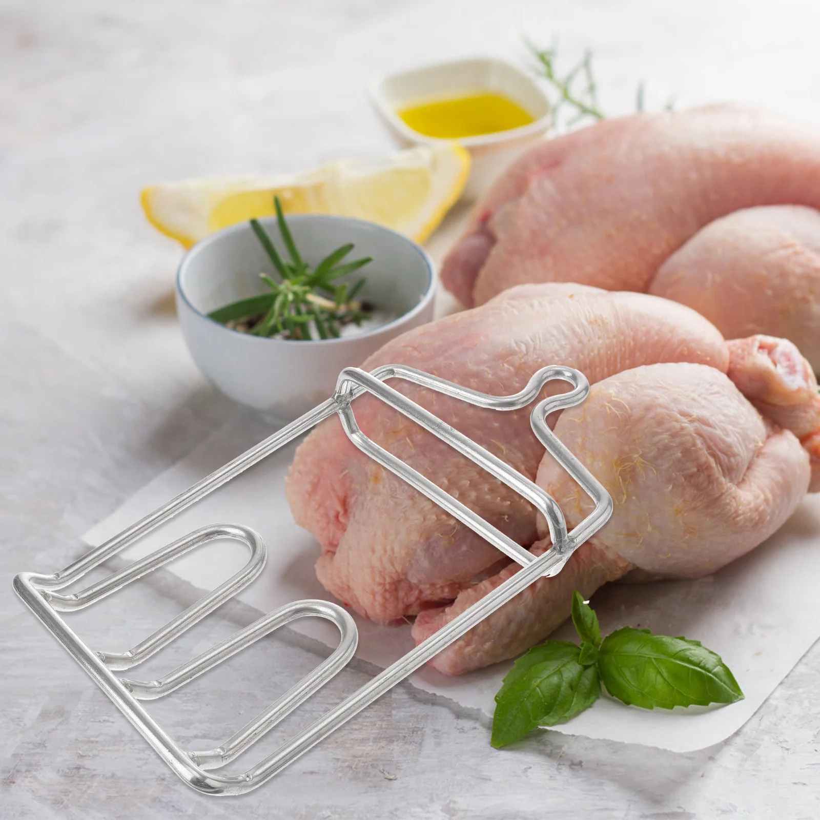 

Hook Hooks Meat Smoker Chicken Poultry Hanger Grill Top Griddle Outdoor Hanging Slaughter Bacon Roast Butcher Grill Rack