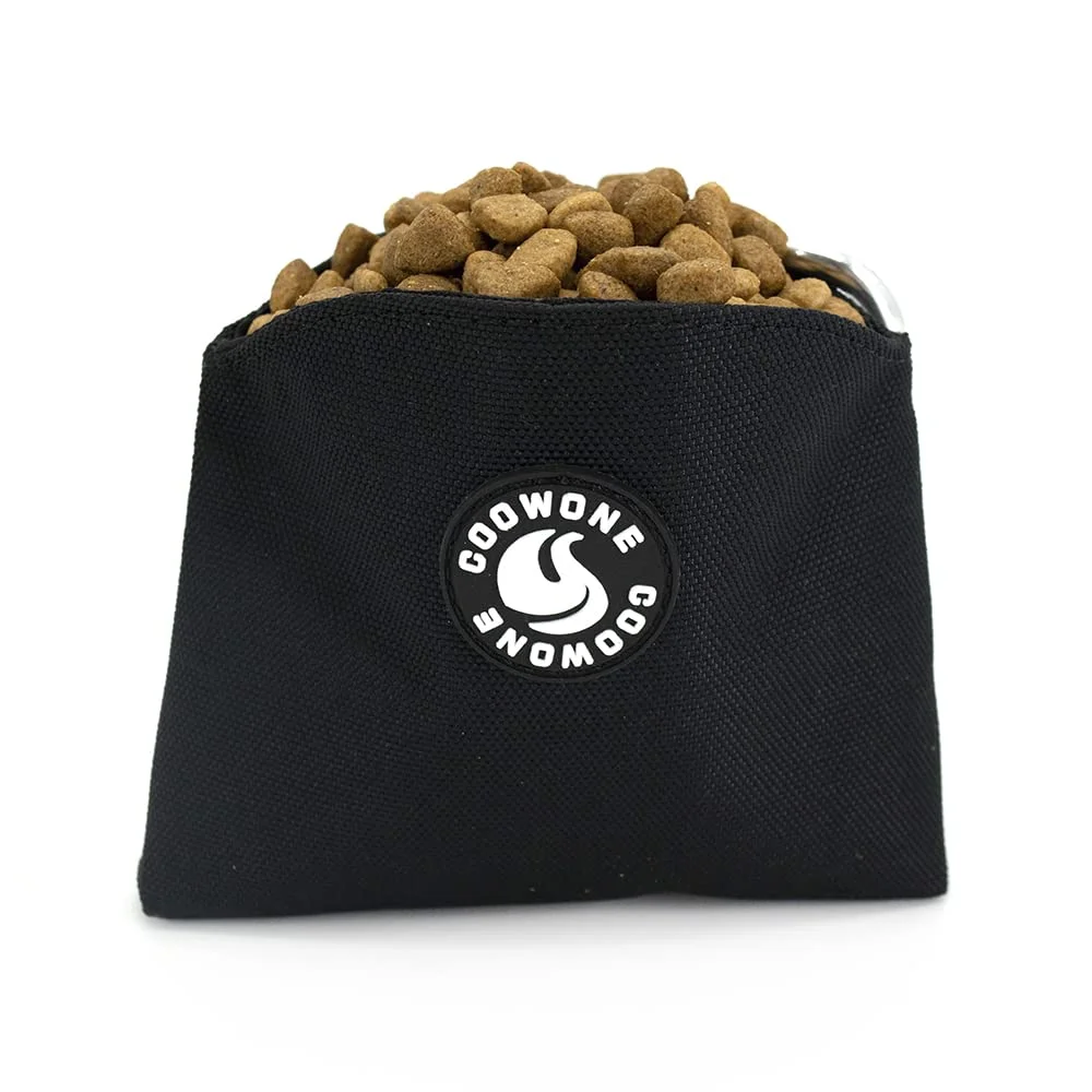 Collarlogo Hands-Free Dog Treat Pouch with Magnetic Closure Pet Training Pocket Outdoor Portable Waist Bag for Training