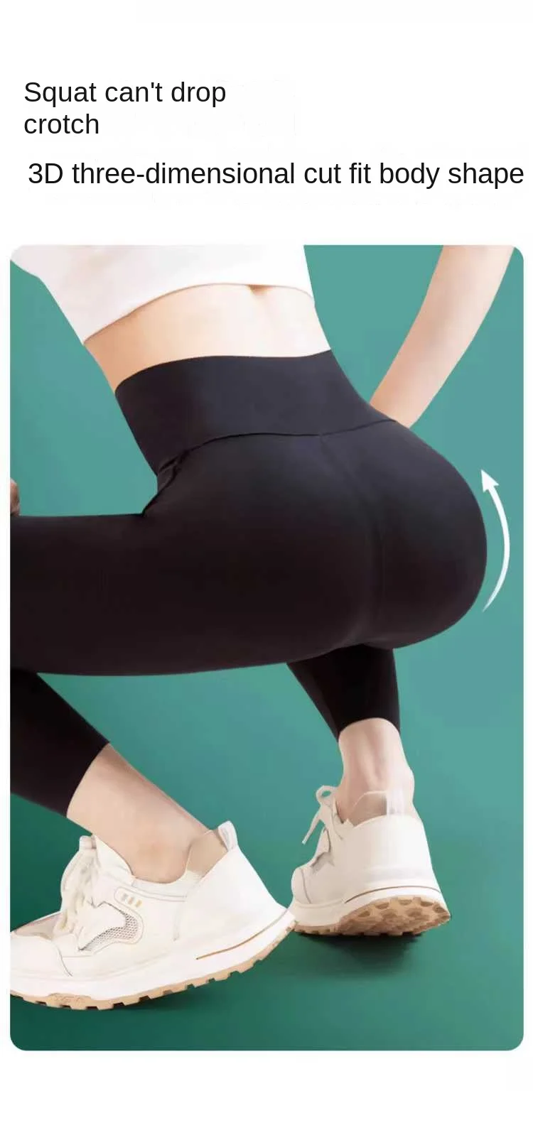 Hai-Hose, hohe Taille, ultradünn, für Damen, Sommer, Sonnenschutz, Oberbekleidung, Bauch, zusammenziehend, Hüftheben, Bodenbildung, Yoga-Hose – Detail 6