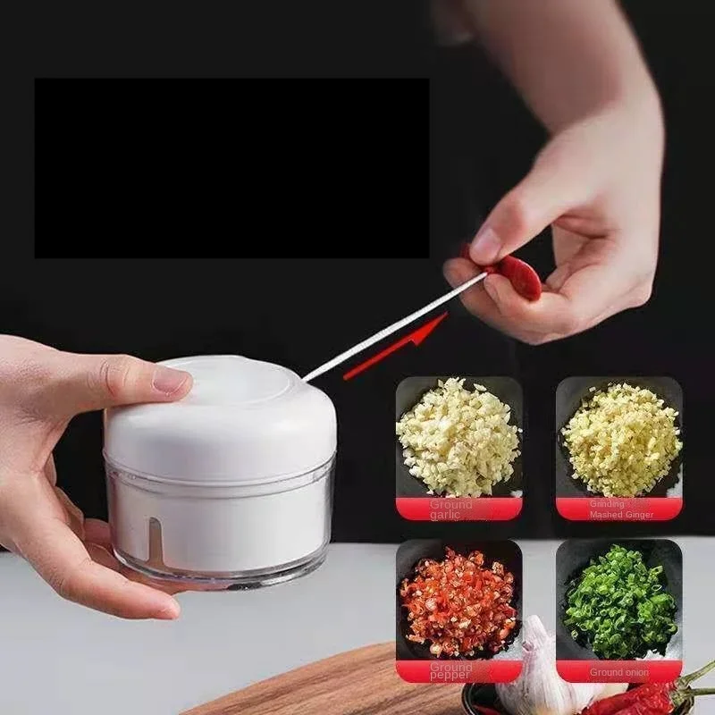 Vegetable Cutter 5 Blades With Container