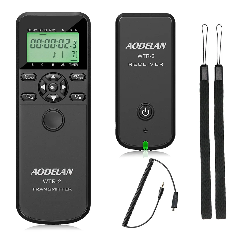 Aodelan Wireless Camera Timer Telecomando Otturatore Rilascio Per Fujifilm X-T200, X-S10, X-E4, X-T100, Gfx 50S Ii, X-T30 Ii, Xt4