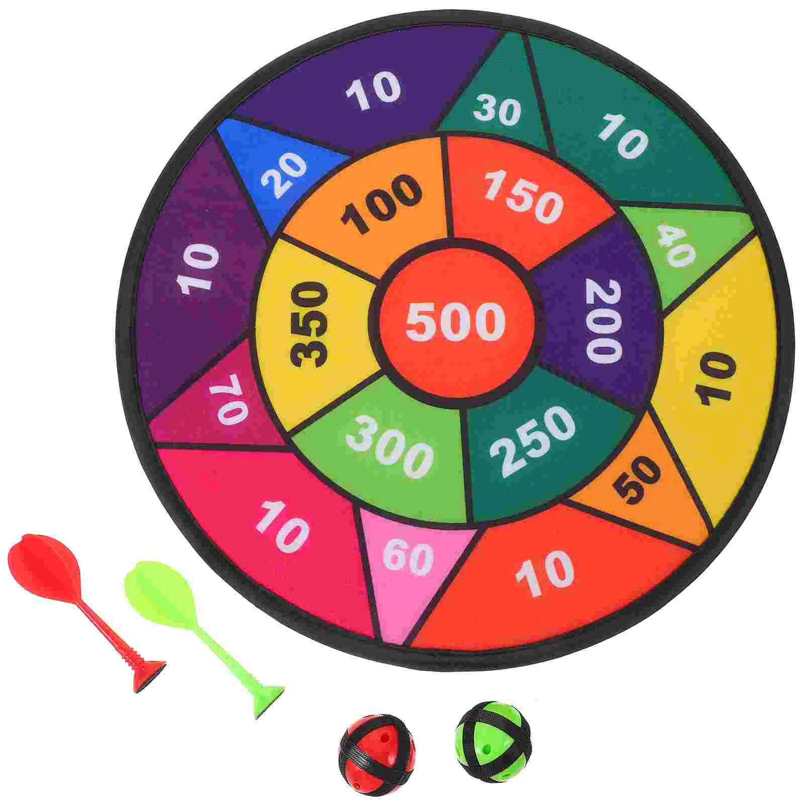 

1 Set of Kids Dart Board with Sticky Balls Fun Party Play Game Toys Birthday Gifts