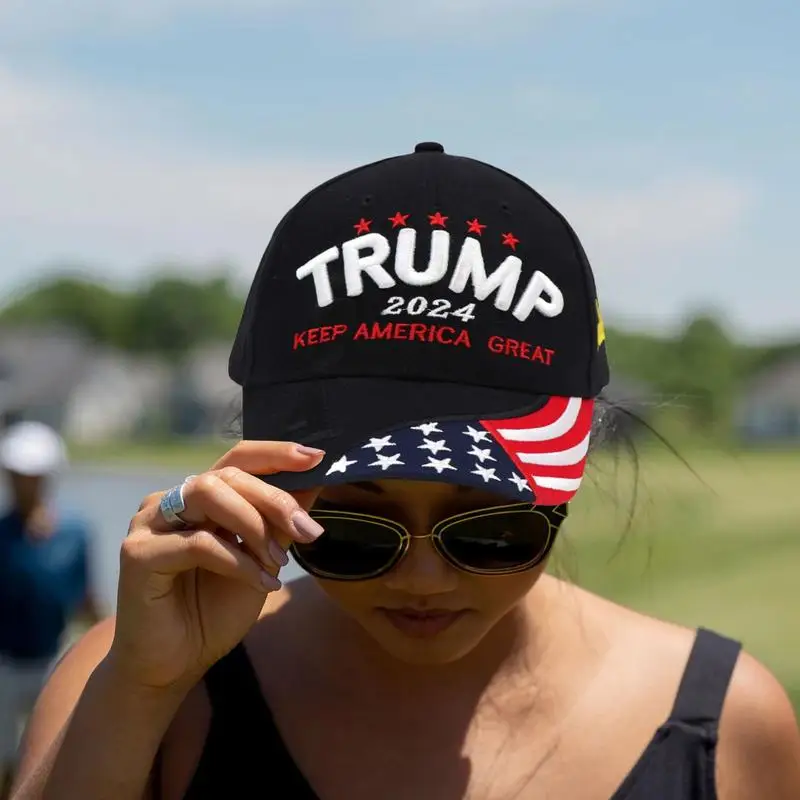 Donald Trumps Cap Camouflage USA Flag Baseball Caps Keep America Great Again President Hat 3D Embroidery