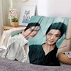 Drama The Untamed xiao zhan wang yi bo Soft Throw Blanket Throw Blanket Soft Cartoon Printed Bedspread Bedspread Sofa Gift 5