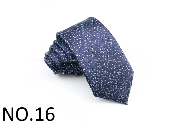 Neue dünne 7cm Krawatten für Männer Hochzeits kleid Krawatte schwarz Blumen gestreifte Patchwork Krawatte Business schlanke Hemd Zubehör Geschenk Krawatte – Detail 16