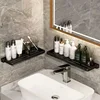 Bathroom Shelves Wall Mounted Foldable Shelf for Bathroom Waterproof Metal Shower Shelf Rack for Laundry Toilet Room Organizer 4