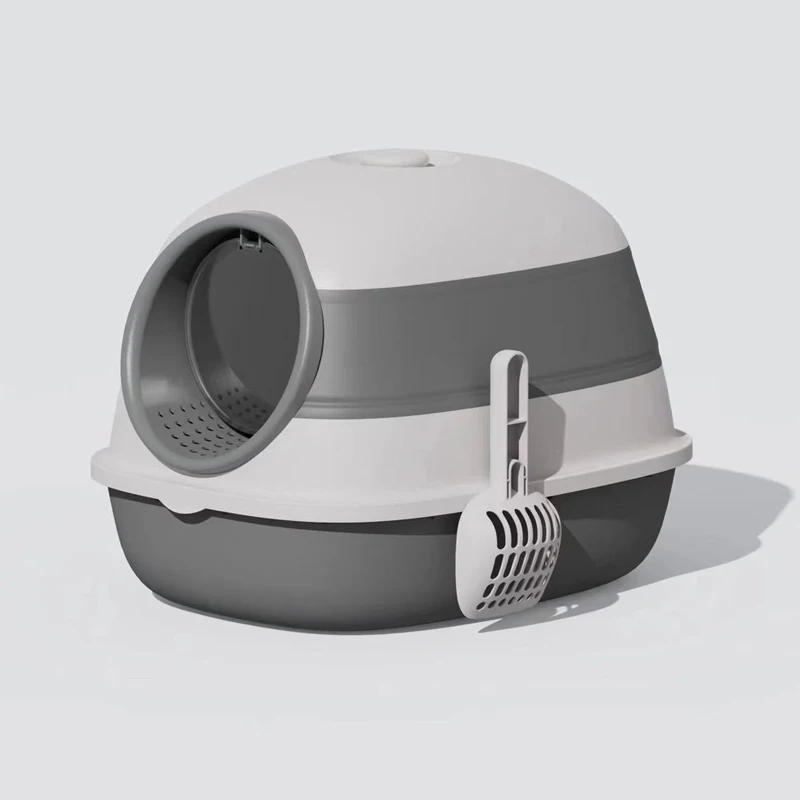 Cat Litter Box Anti splash Fully Enclosed Large Capacity Cats Toilet cat-litter-box-anti-splash-fully-enclosed-large-capacity-cats-toilet