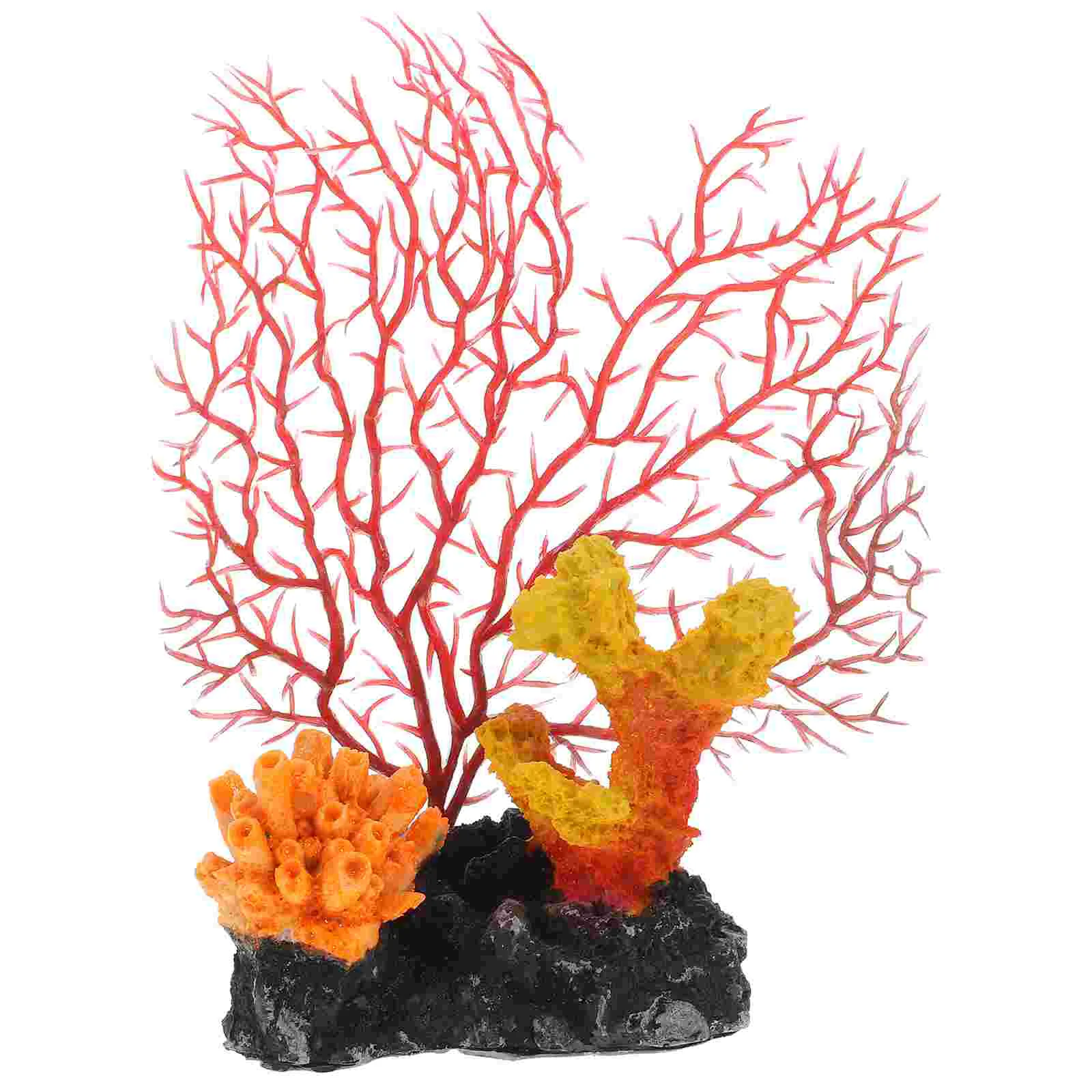 

False Coral Aquarium Decoration Ornament Artificial Aquatic Plants Plastic for Fish Tank