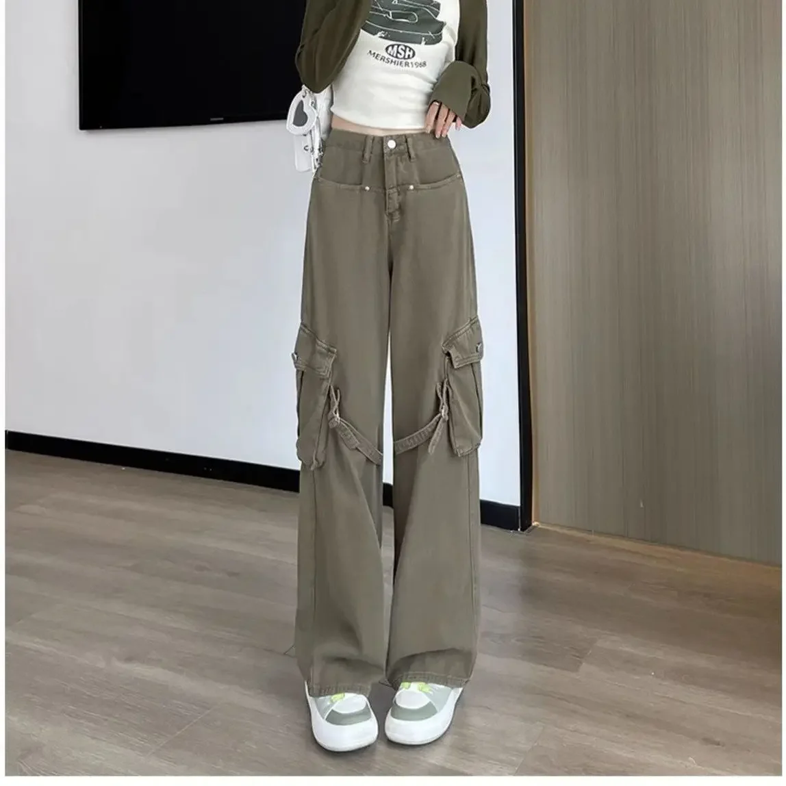 Рисунок 2 - Женские винтажные брюки-карго