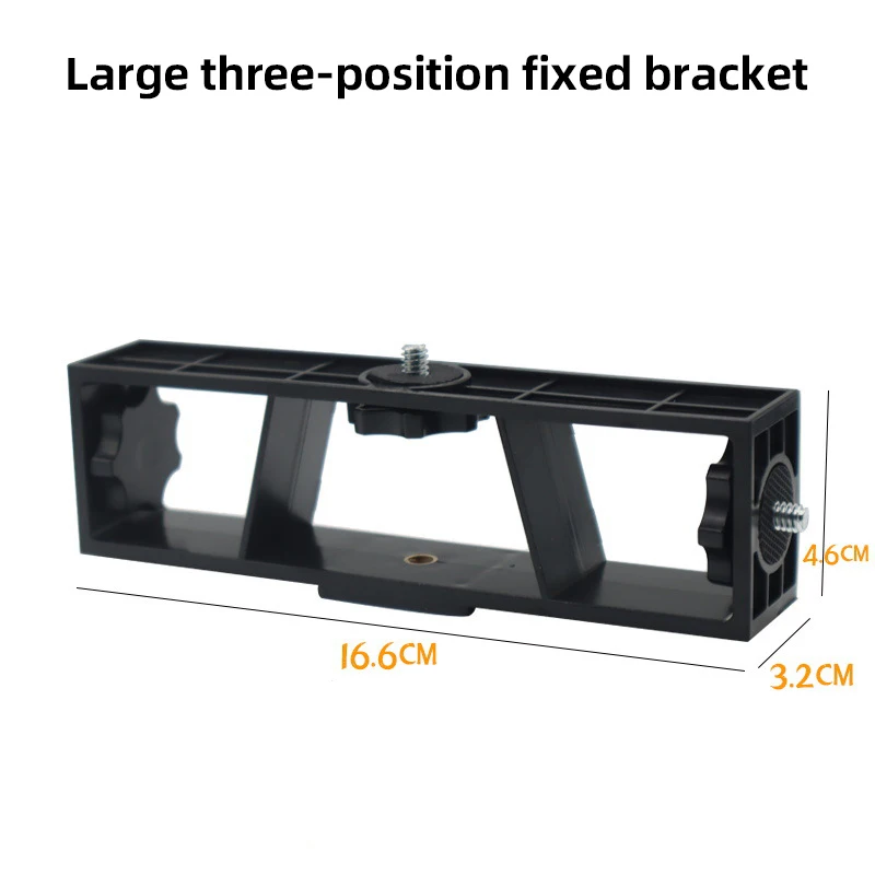 Three-position Fixed Bracket Multi-camera Live Stand Mobile Phone Mount for GoPro Hero SJCAM AKASO DJI EKEN Xiaomi Fill Light