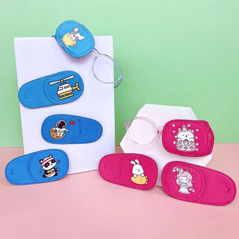 6pcs Medical eye patch Children Kids Child lazy Amblyopia eye Eyeshade Vision Care child eye patch patches Strabismus Treatment 2