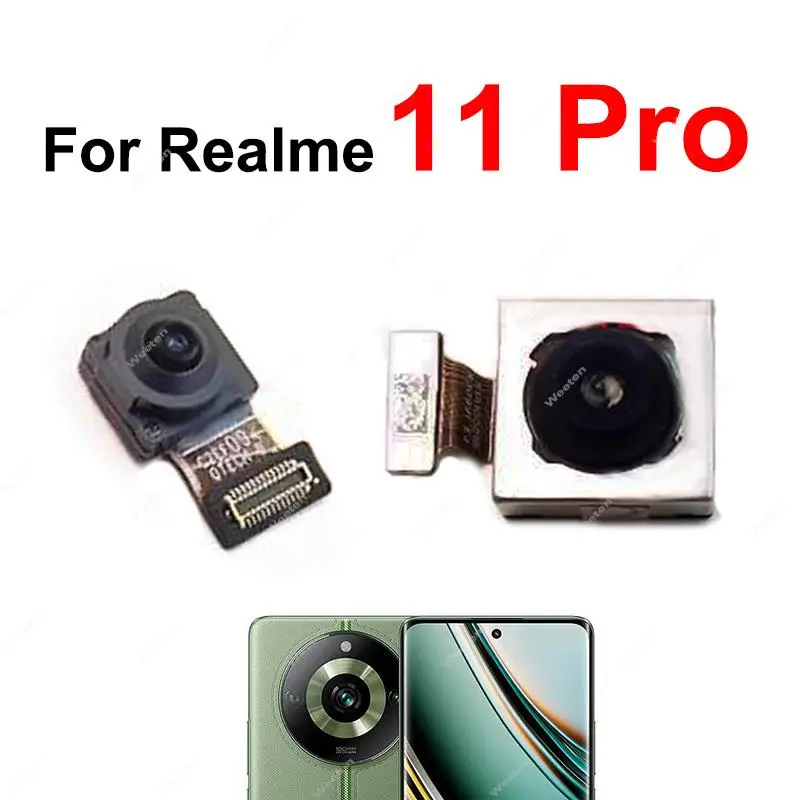 

Front Rear Camera For Realme 11 Pro 11pro 5G 100MP Primary Back Main Front Selfie Facing Small Big Camera Flex Cable Parts