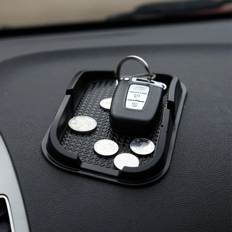 Anti Slip Auto Sticky Mat for Keys Business Cards Sunglasses Coin Mobile Phones Automobiles Car Interior Accessories
