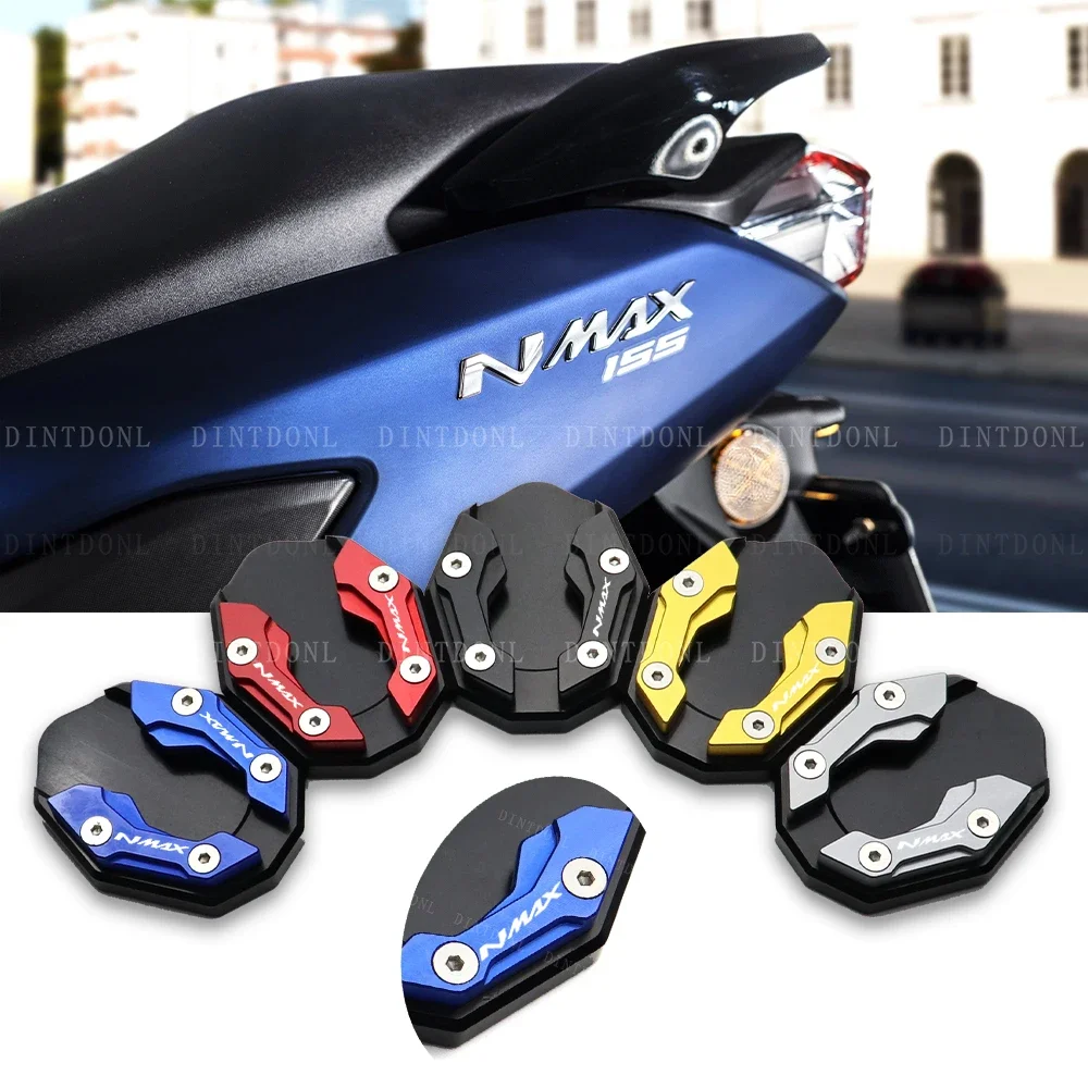 

Side Kickstand Extension Plate For YAMAHA NMAX 125 NMAX155 Motorcycle Stand Enlarger Foot Pad NMAX125 N-MAX 155 2017-2022 2021