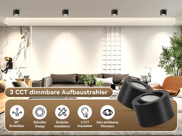 LED Downlight 3 Colour Change Home-Appliance Decor Spotlight Indoor S3fa7be227797450bbeeb57c8d2403648W