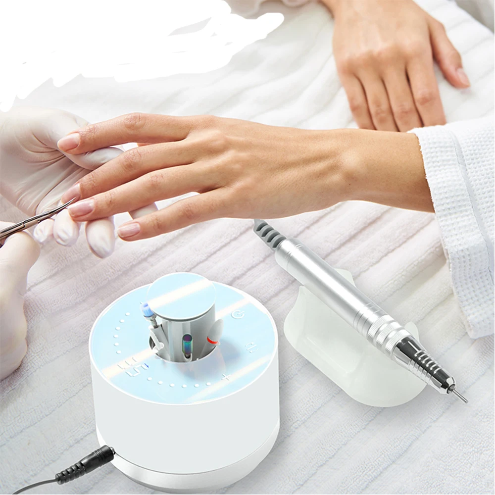 80W Brushless Nail Drill 35000RPM Manicure Machine for Nails Professional Electric Nail Sander Low Noise Nail Cutters for Salon 6