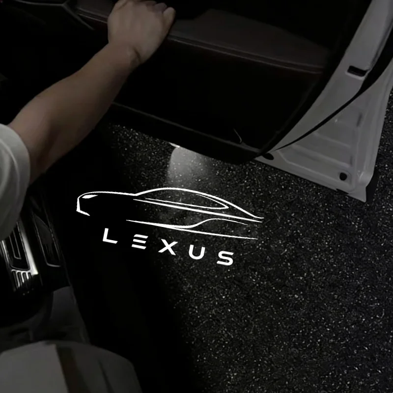 렉서스 ES LS IS IF LX RX GS GX HS LM LC LF RZ RC 차량용 LED 도어 고스트 섀도우 램프 로고 프로젝터 웰컴 라이트 자동차 액세서리