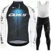 2025 Q36.5 Pro Cycling Team Cycling Jersey Long Sleeve Set Autumn Winter Cycling Clothing Bike Jacket Suit Bicycle Bib Tights 2