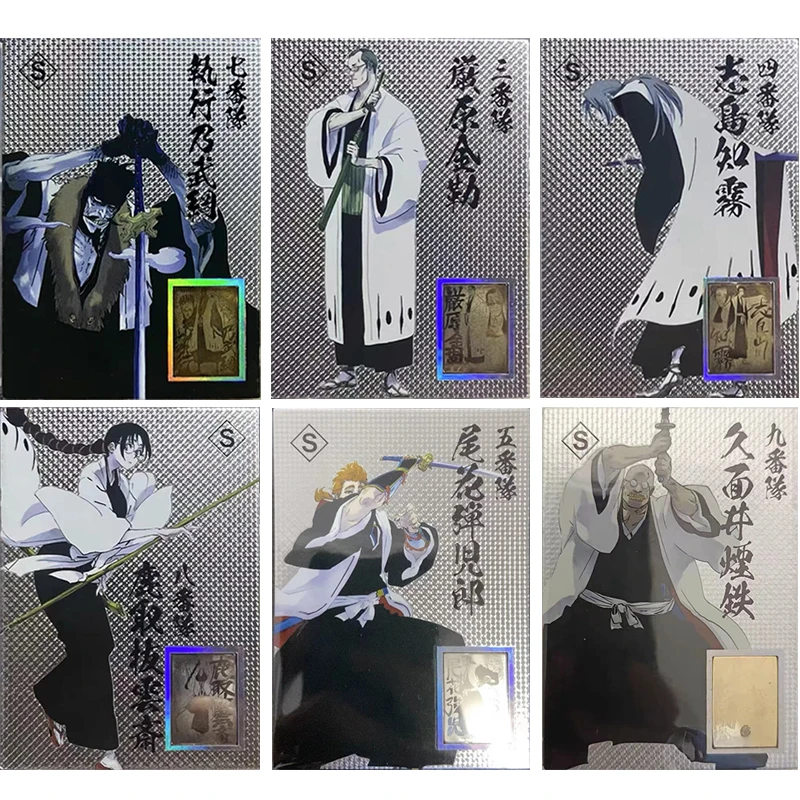 Anime Bleach Unohana Retsu Yamamoto Genryuusai Shigekuni Collection Card Regalo Di Compleanno Di Natale Periferico Bidimensionale