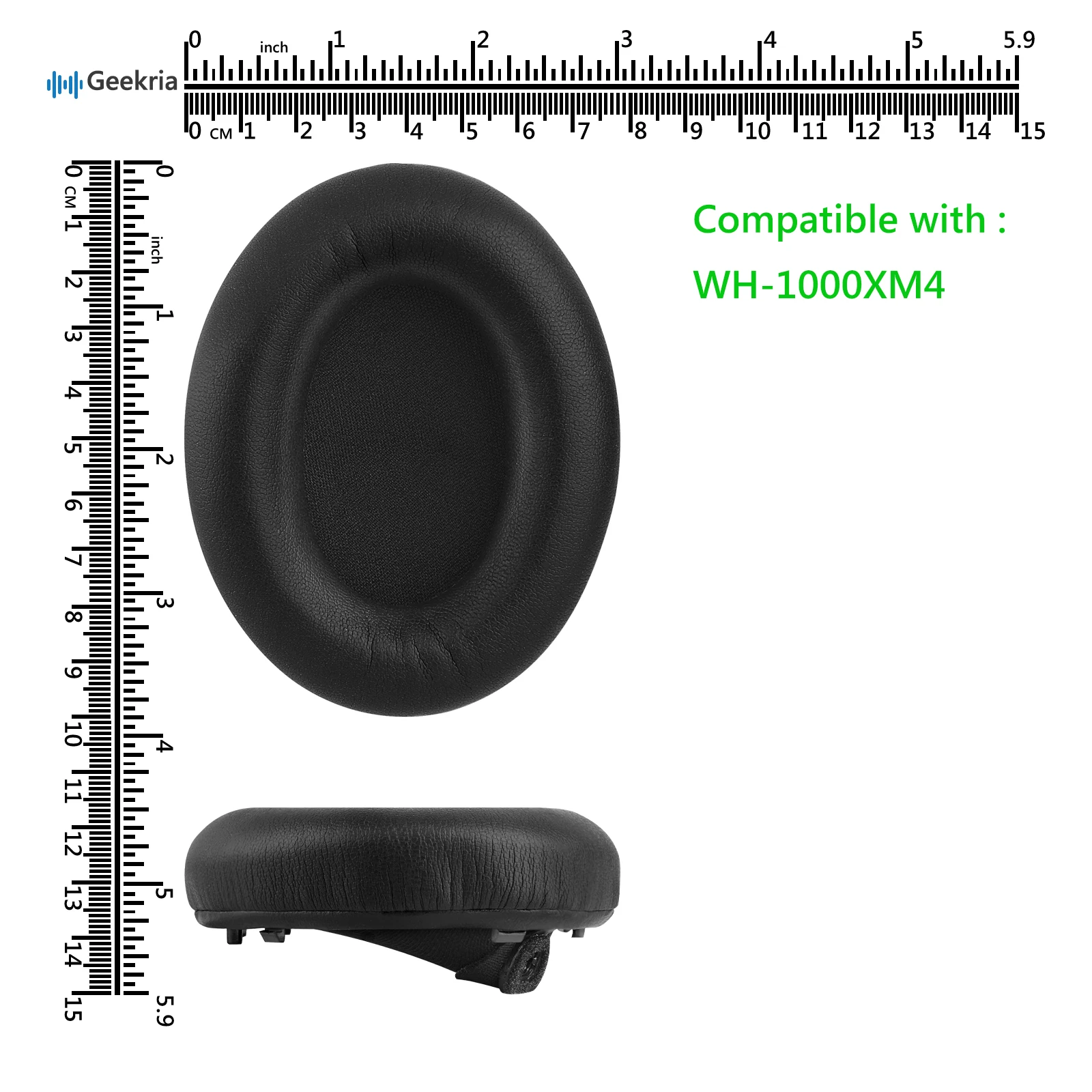 Earpads for Sony WH 1000XM4 Headset Replacement Headphones Protein Leather Ear Pads Cover Cushions Memory Foam Earmuff