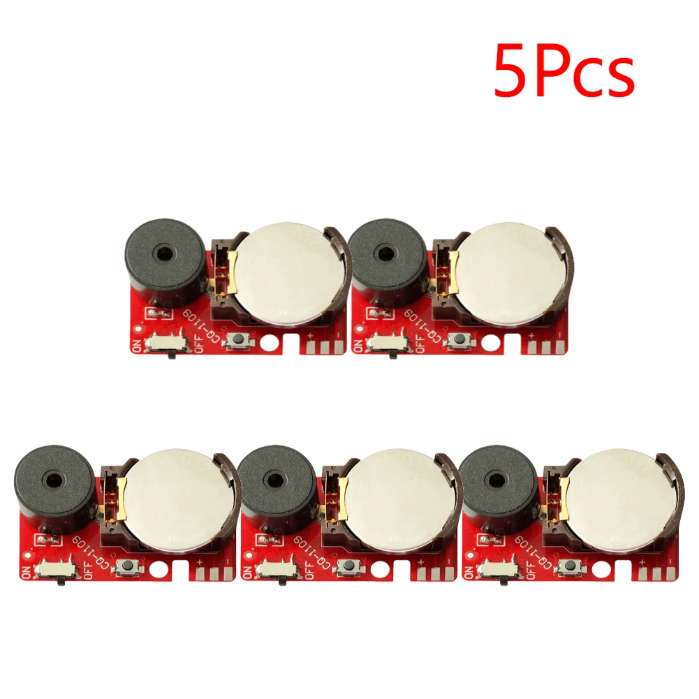 5Pcs Red