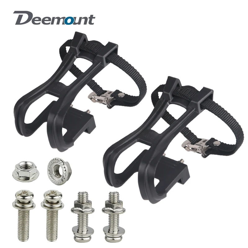 Pedana Per Bicicletta Supporto Per Punta Per Scarpe Palestra Spinning Bike Toe Harness Fixed Gear Racing Pedal Mount Riding Workout Demo Match Strip