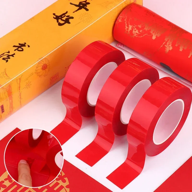 Spring Festival Transparent Tape Sticker New Year Adhesive Tape for Wall  Sticker Washable Mounting Adhesive Tapes Supplies - AliExpress