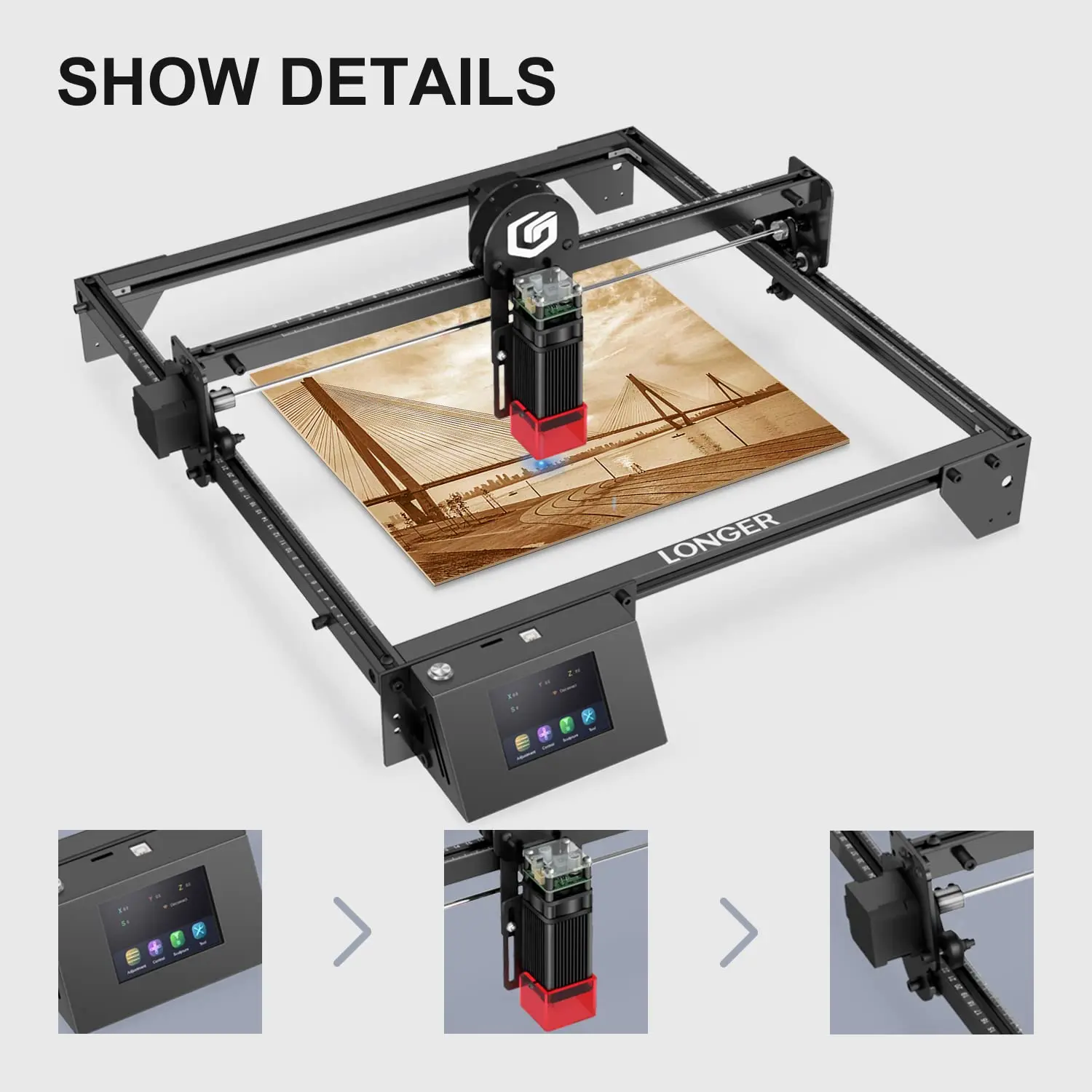 LONGER RAY5 Laser Engraver Eye Protection Ultrafine Laser Spot Eye longer-ray5-laser-engraver-eye-protection-ultrafine-laser-spot-eye