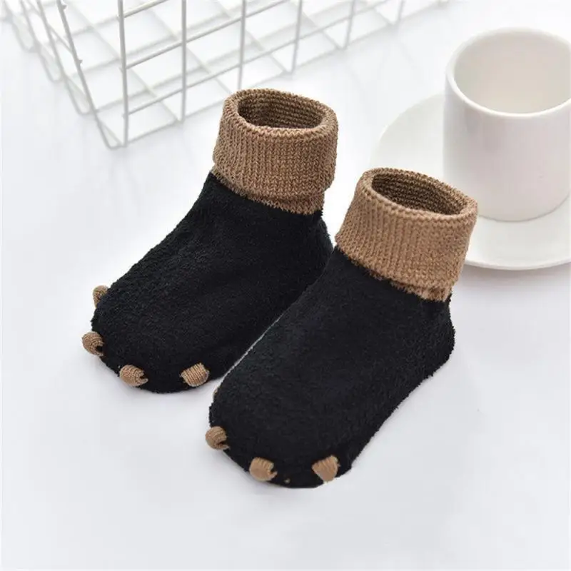Striped Terry Socks Thick Warm Comfortable Durable And Comfortable Baby Shoes Trend Baby Fashion Printed Socks