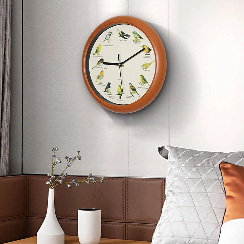 Bird Names And Songs Home Decoration Home Decoration Quartz Singing Bird Wall Clock Features Home Decoration Inch Names Songs