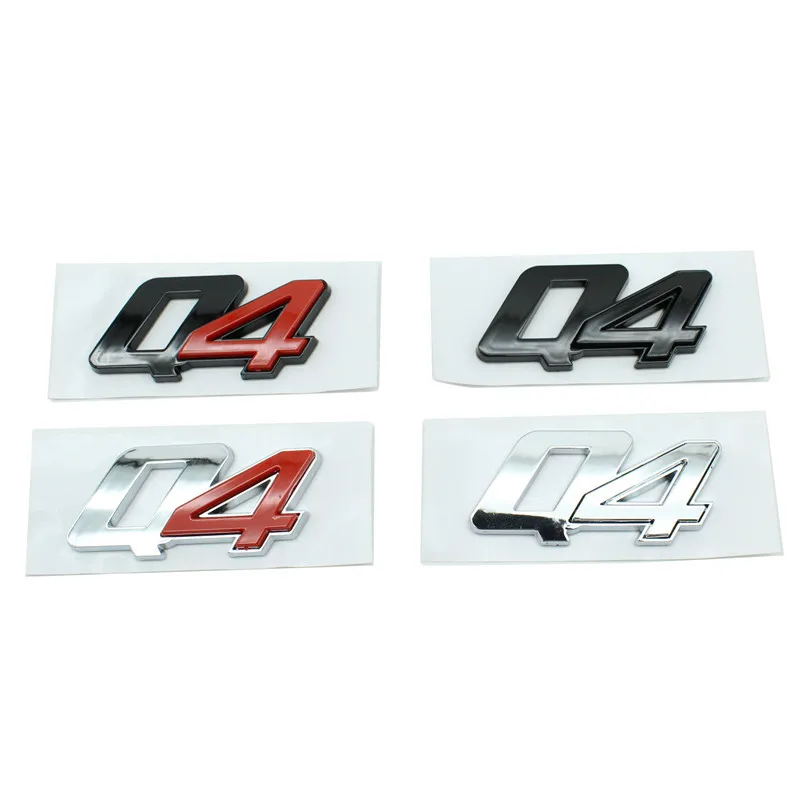 Car 3D ABS Trunk Letters Logo Badge Emblem Styling decalcomanie Sticker per Maserati Ghibli Quattroporte Levante Q4 SQ4 GTS Gransport