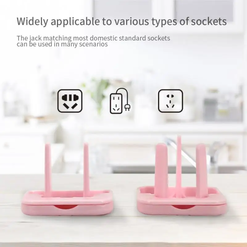 Socket covers 10pcs Safe Socket Protective Cover Anti-electric Safe Lock Protection Plug Protective Cover Baby Switch Socket Power Sleeve