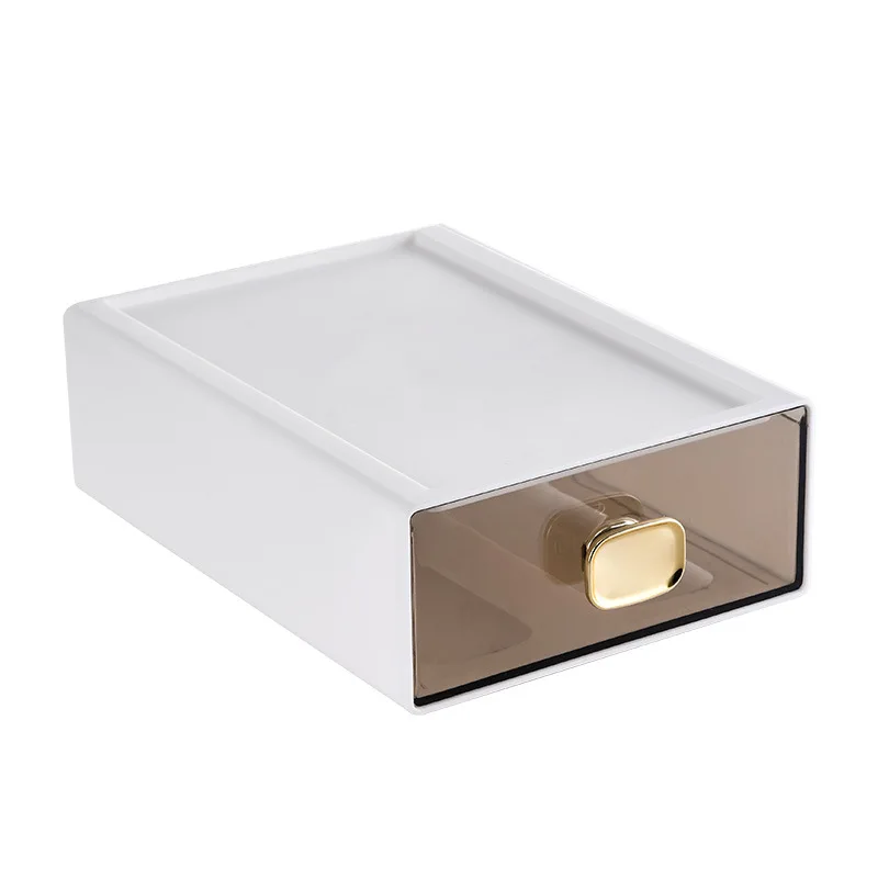 NEW Stackable Storage Drawers Desktop Storage Box for School