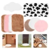 9 Pcs Mini Rug Kids Furniture Rugs Miniature Tiny House Prop Micro Landscape Adornments Carpet Accessories 6