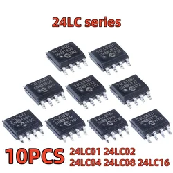 Pack of 10 EEPROM Memory Chips (24LC256)