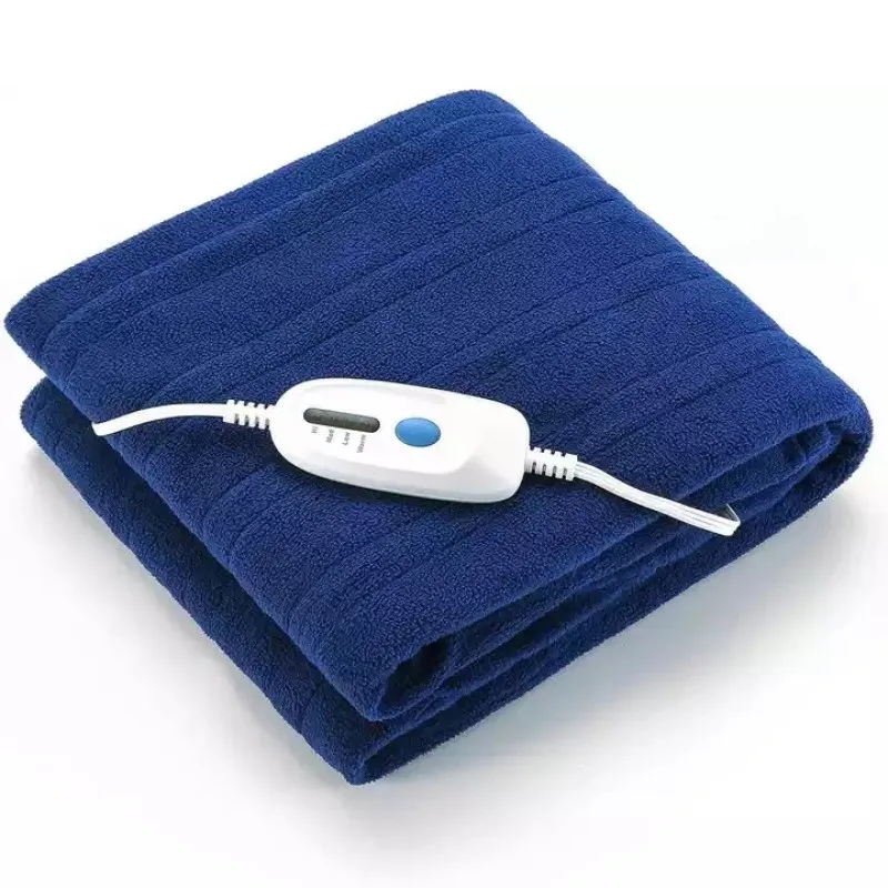 Washable Luxury 50 X 60 Lightweight Cozy Soft Fleece Plush Therapedic  Eelecric Throw Electric Heated Blanket For Winter - Sleeping Bags -  AliExpress