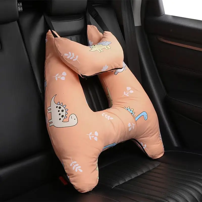 Cute Animal Pattern Kid Neck Head Support U-Shape Children Travel - Main Image