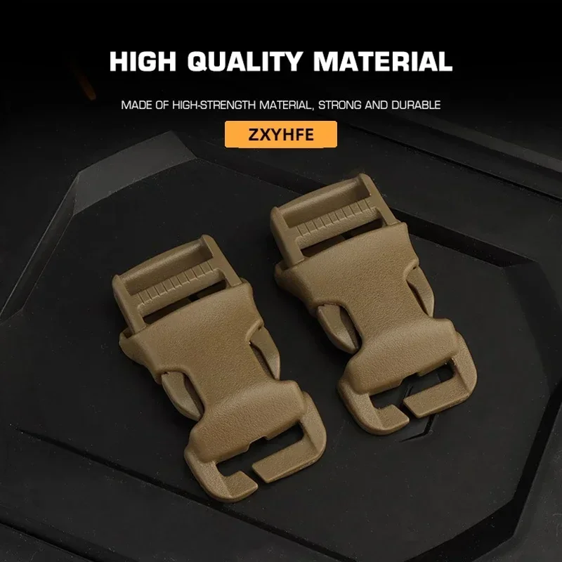 ZXYHFE Tactical Quick Attach Buckle QASM Camping Hiking Equipment Hunting Vest Backpack Accessories Outdoor Sports 1pieces