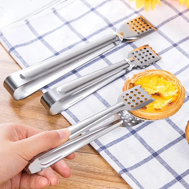 Rozsdamentes Acélból Származó Bbq Élelmiszerek Élelmezés Anti Heat Kenyér Clip Tészta Bilincselő Barbecue Konyhai Edények Kiegészítők Főzése - Image 5