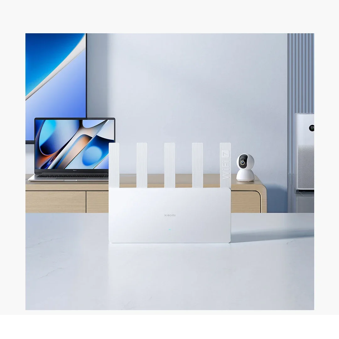XIAOMI Router BE5000 WiFi 7 5011Mbps 2.4G/2.5GHz Network Port 512MB Memory Dual Broadband Access Network Security Protection CN 6