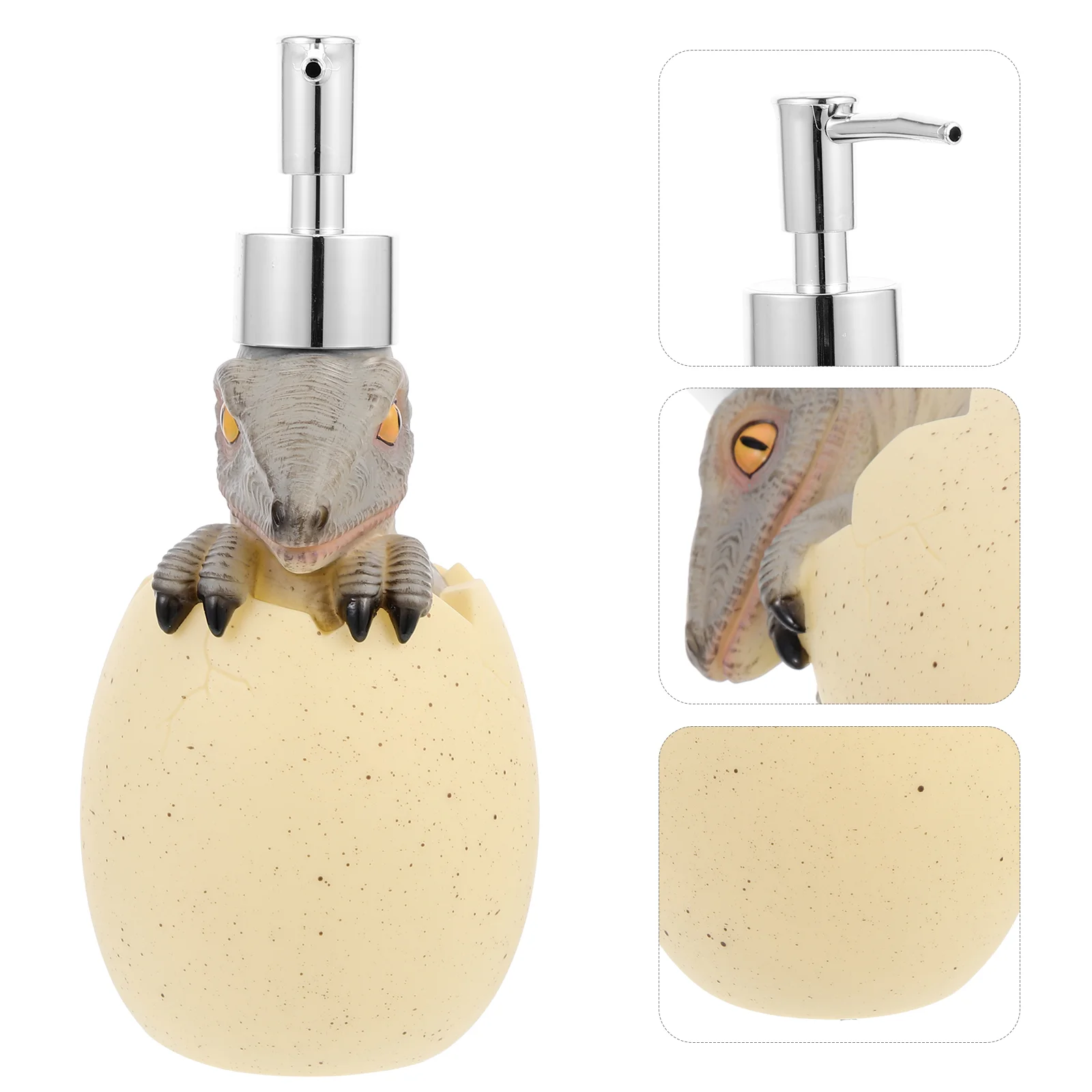 

Conditioner Dispenser Dinosaur Lotion Bottle Glass Containers for Liquids Cartoon Pump