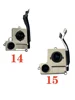 AliSunny-Back Cable Flex لهاتف iPhone ، عدسة الكاميرا الرئيسية الخلفية الكبيرة ، أجزاء الشريط ، iPhone 13 ، 14 ، 11 ، 12 Pro Max
