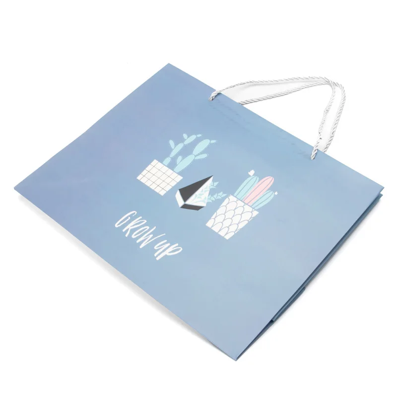 Wholesale custom printed paper bags with logo Luxury gift shopping bags boutique euro tote bags manufacturer 17 S3fa980c91876490ca0b9c9397f7feb31O
