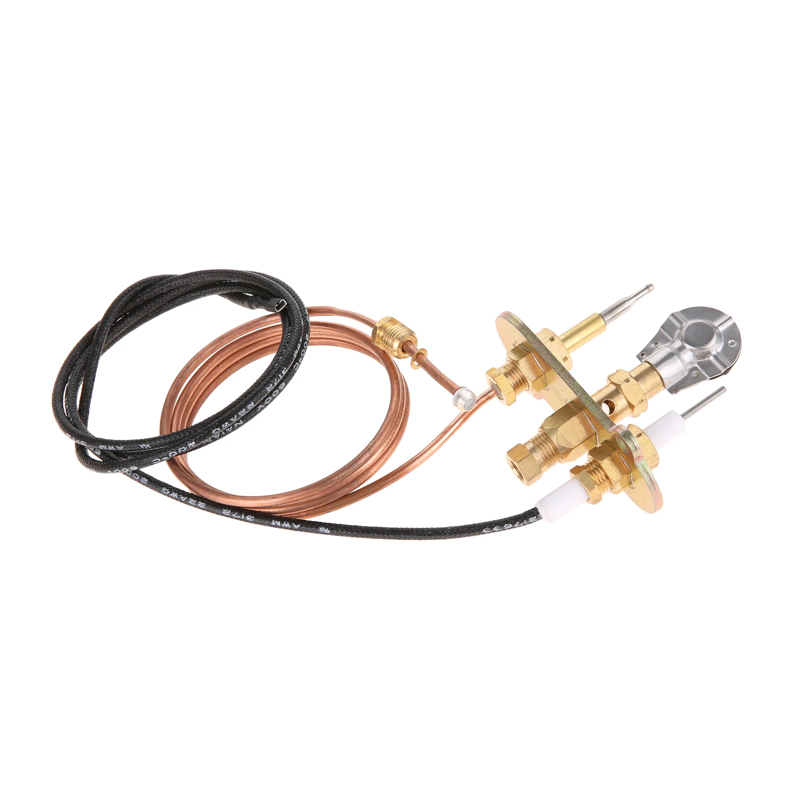 Gas Thermocouple Valve Liquefied Gas M8*1 Thermocouple Ignition 900mm Pilot Burner set fit for Fireplace Gas Water Heater Replacement