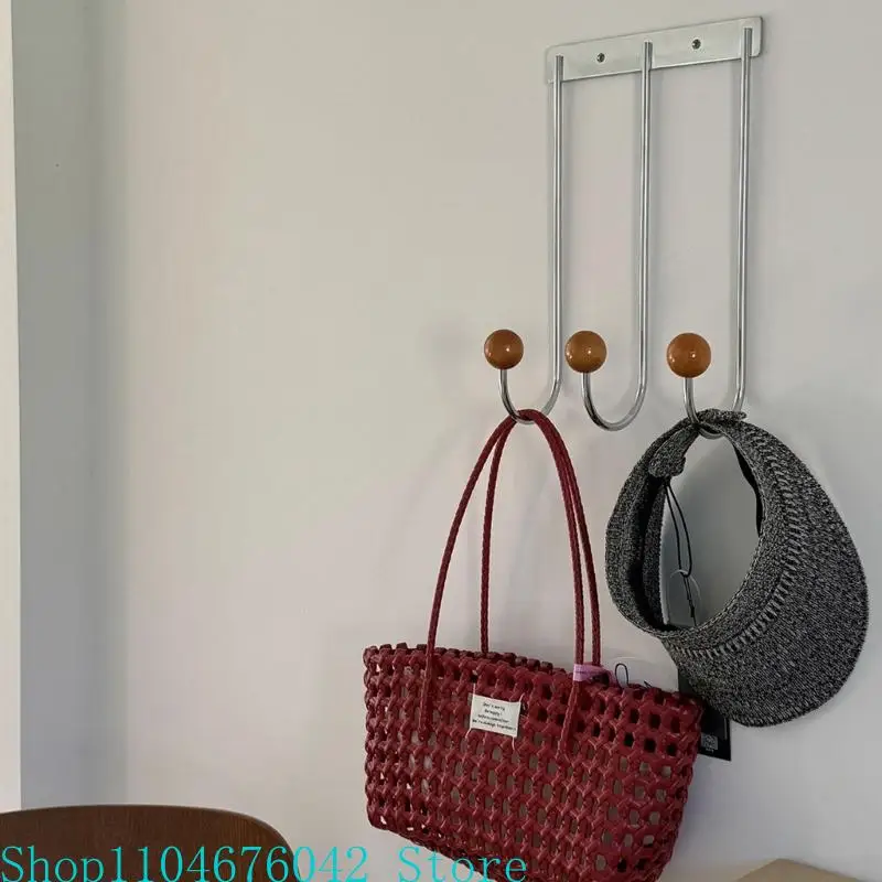 Durable And Easy To Install Dopamine Color Wall Hooks Portable Hanger For Distinctive Interior Designs And Storage Needs