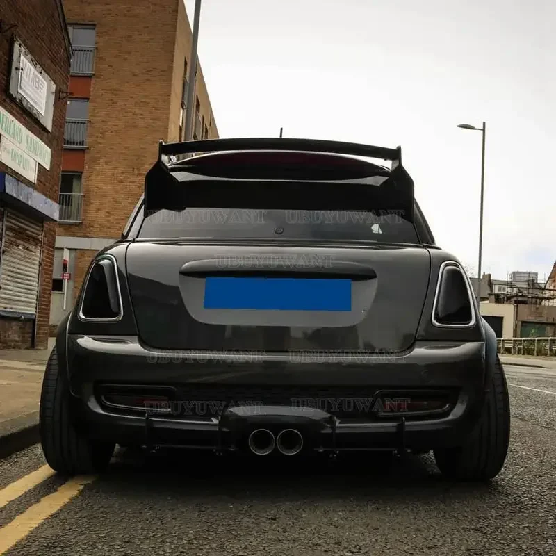 ミニクーペr58カーボンリアスポイラー ミニクーペr58カーボンリアスポイラー 3D Design MINI R55/R56