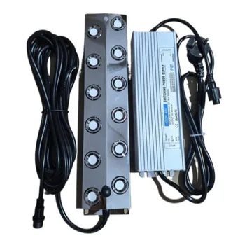 DC48V Air Humidifier 12 Head Mist Maker Fog Machine Large amount of fog With Waterproof 400W Power Supply 1