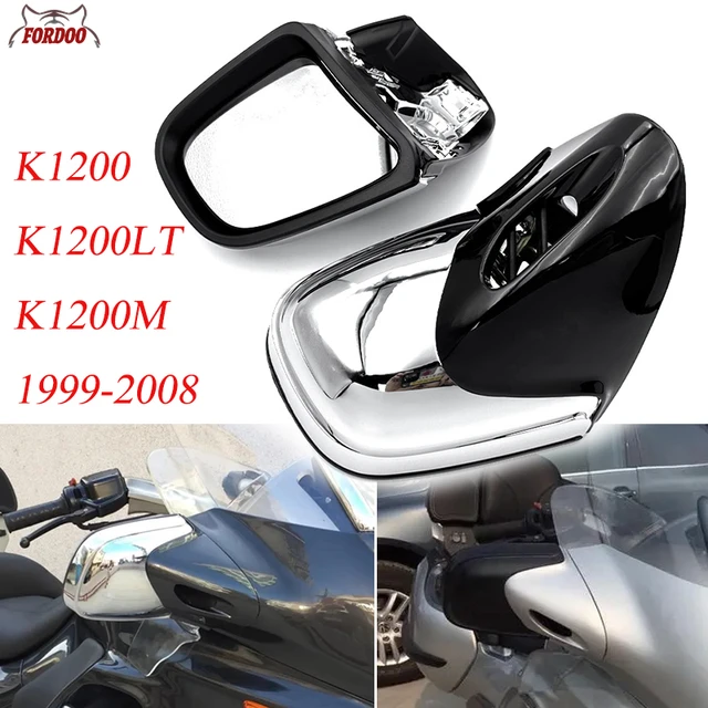 Chrome Motorcycle Rearview Side For BMW K1200 K1200LT K1200M 1999 2000-2008 03 04 05 06 07 Accessories - AliExpress