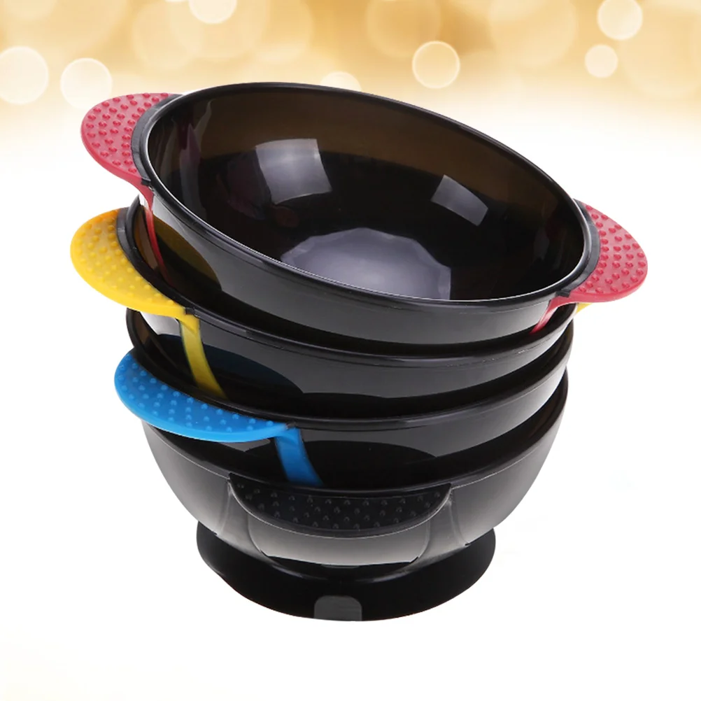 

4Pcs Suction Cup Bowls Hair Coloring Bowls Color Mixing Bowls Hair Dyeing Bowls Hair Salon Containers