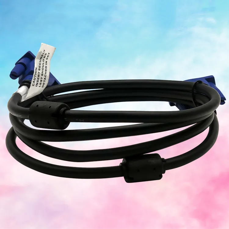VGA Cable Computer Monitor TV Projector HD Cable VGA Video Extension Line 1.5/3/5/ Meters 1440*900P